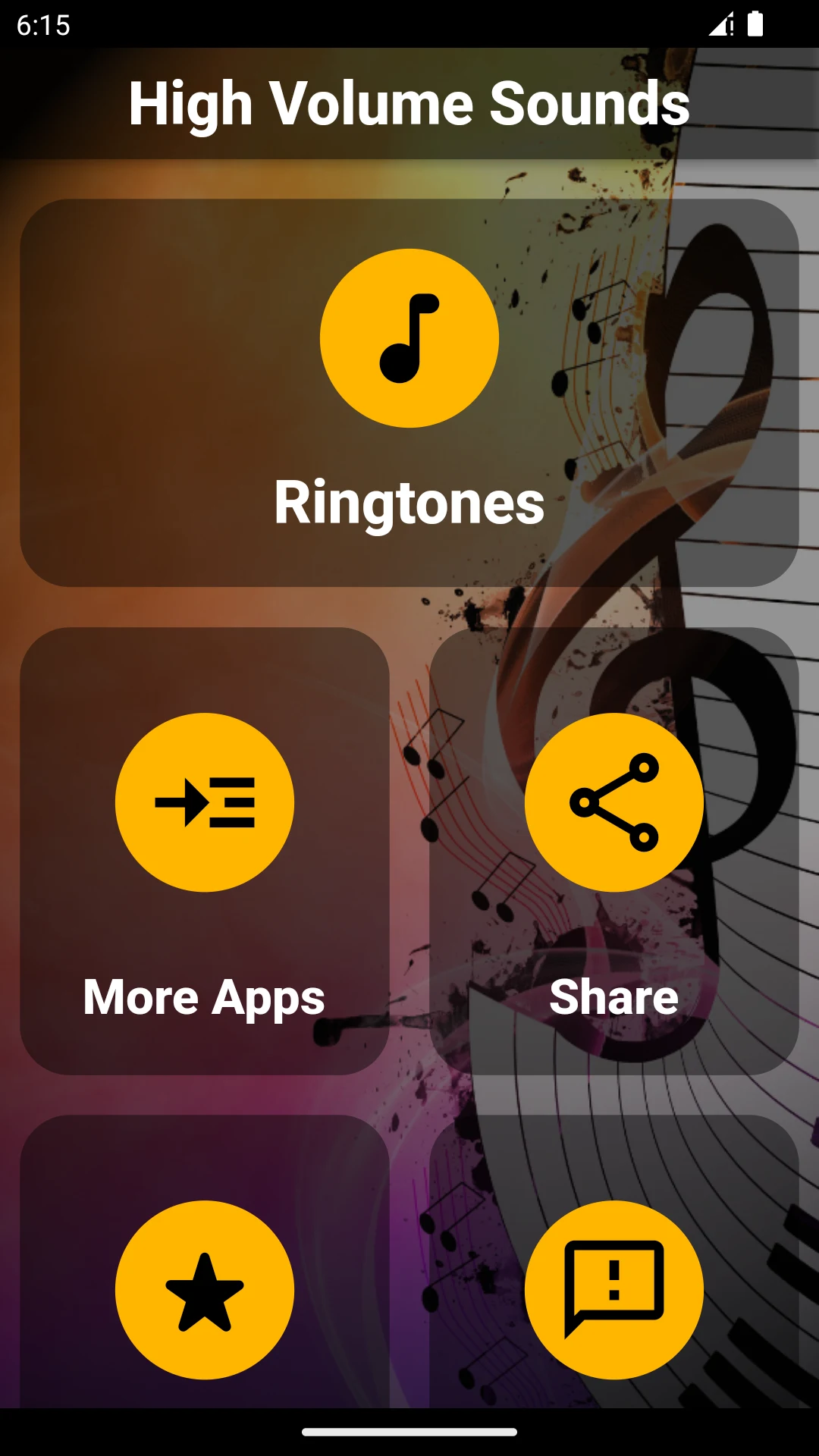 High Volume Sounds screenshot